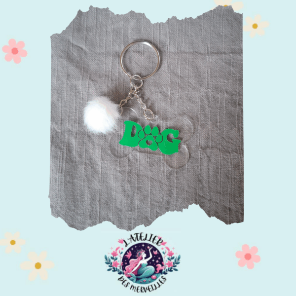 Porte-clé Chien