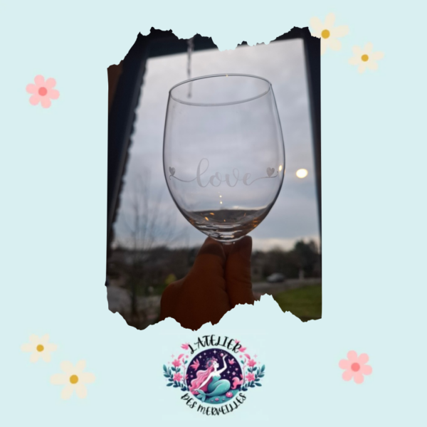 Verre A Vin Amour