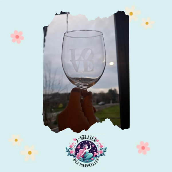 Verre A Vin Amour